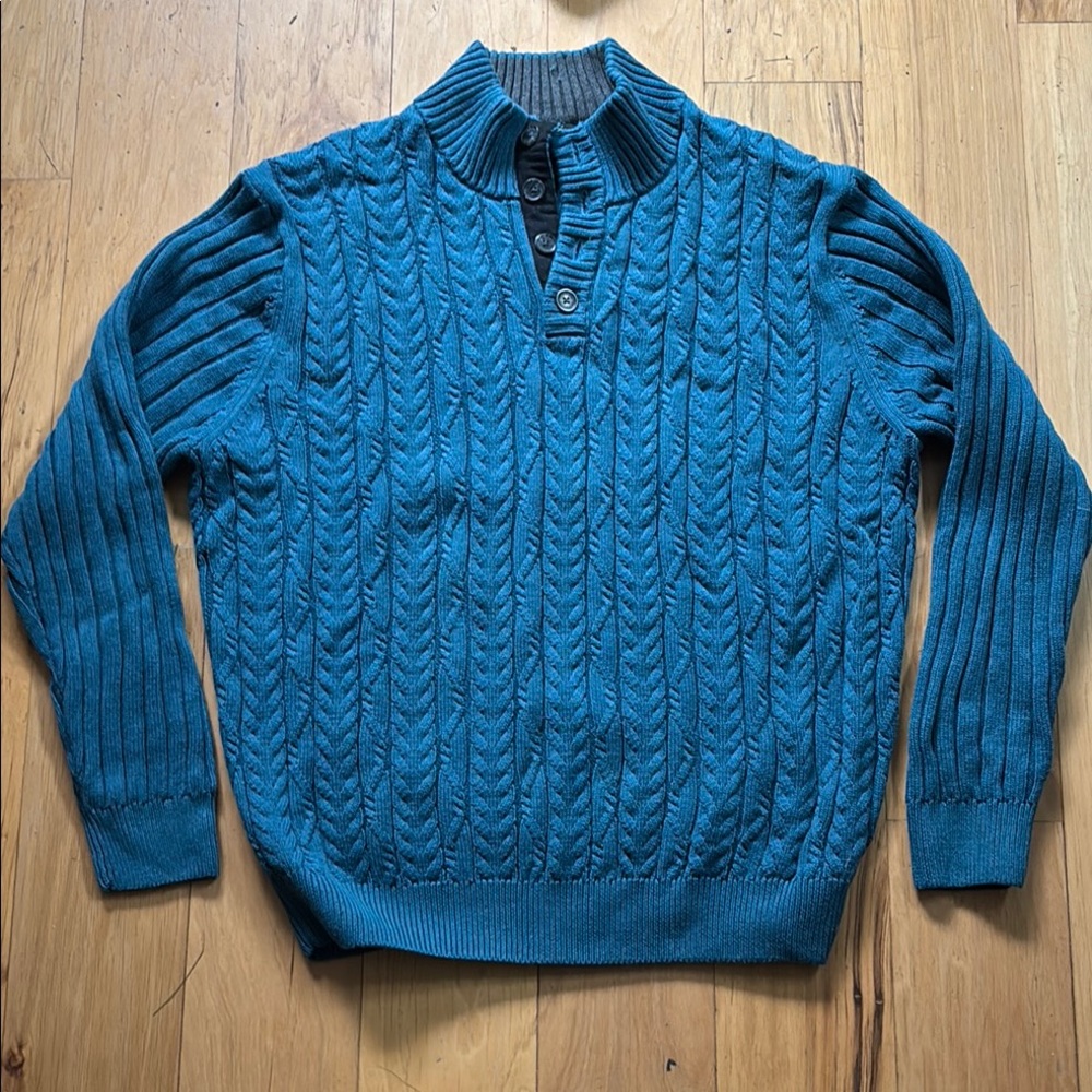 Joseph A Bank Cotton Sweater Size L